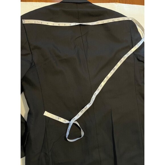 Ermenegildo Zegna Mens Black 100% Cashmere Blazer With Purdue University Buttons - Picture 11 of 14